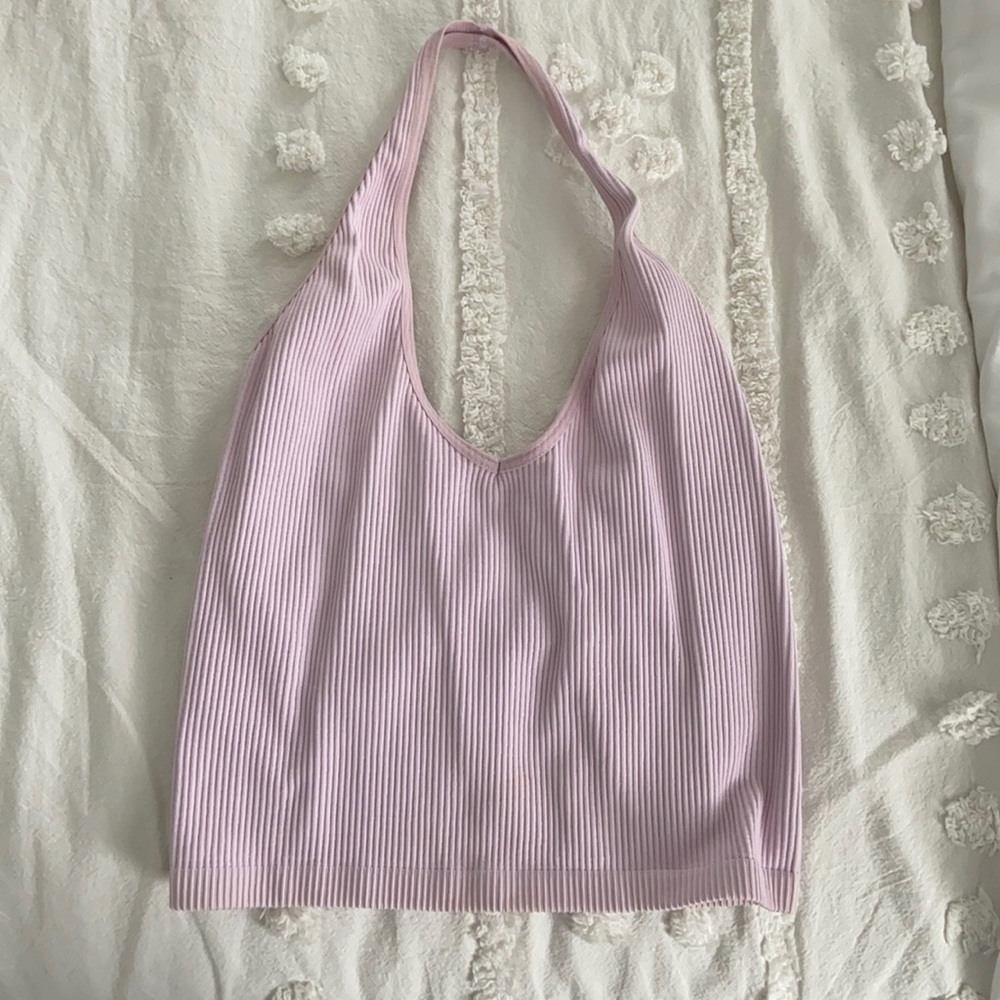 Pink Urban Crop Top